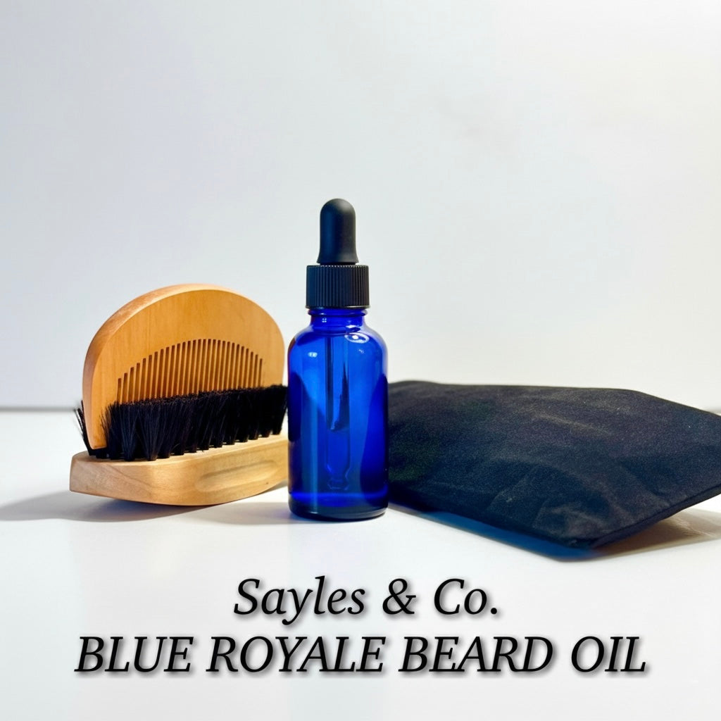 Sayles & Co. Beard Oil Pack BLUE ROYALE