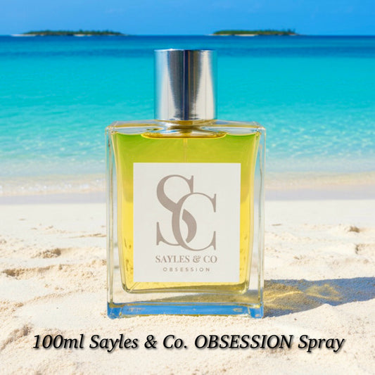100ml Sayles & Co. OBSESSION Spray w/ FREE 10ml Roller Ball