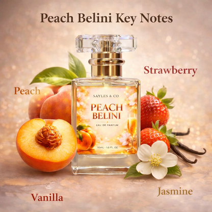 *Spray* 30ML Sayles & Co. Peach Belini + FREE ROLLER BALL