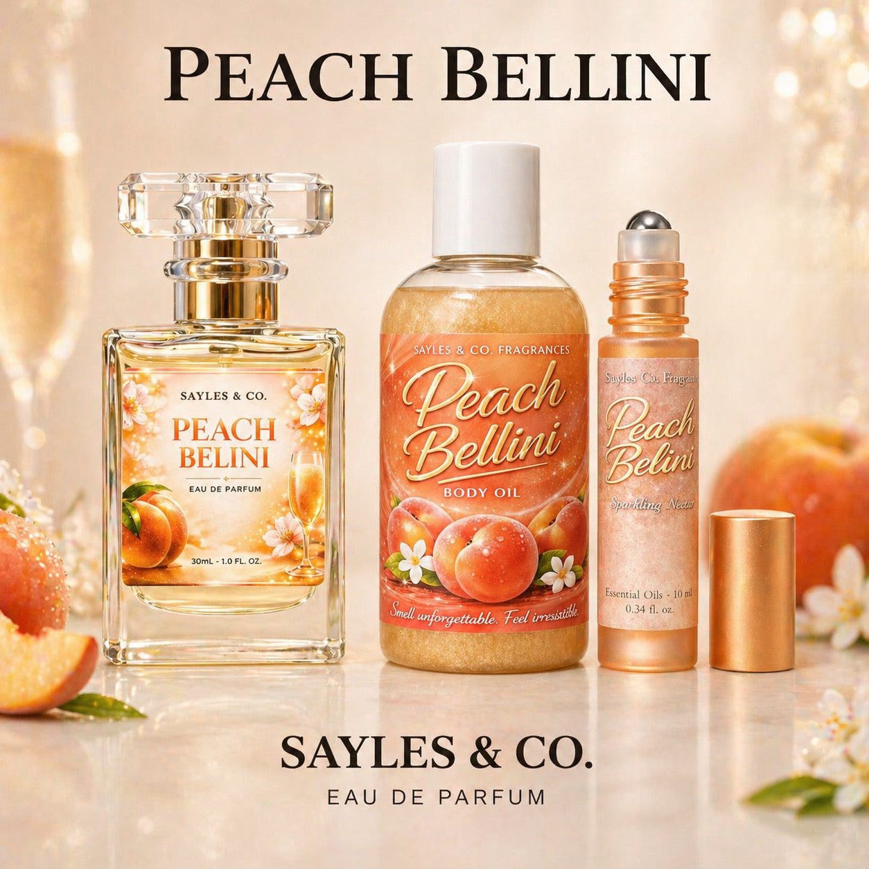 Sayles & Co. Peach Belini Bundle