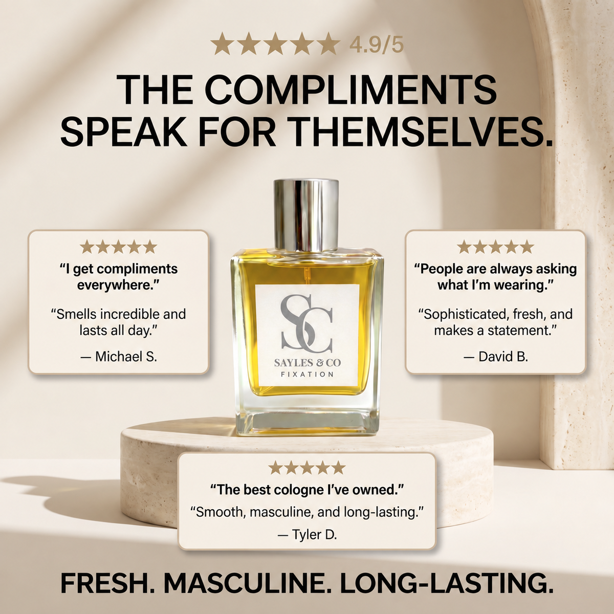 100ml Sayles & Co. FIXATION Spray
