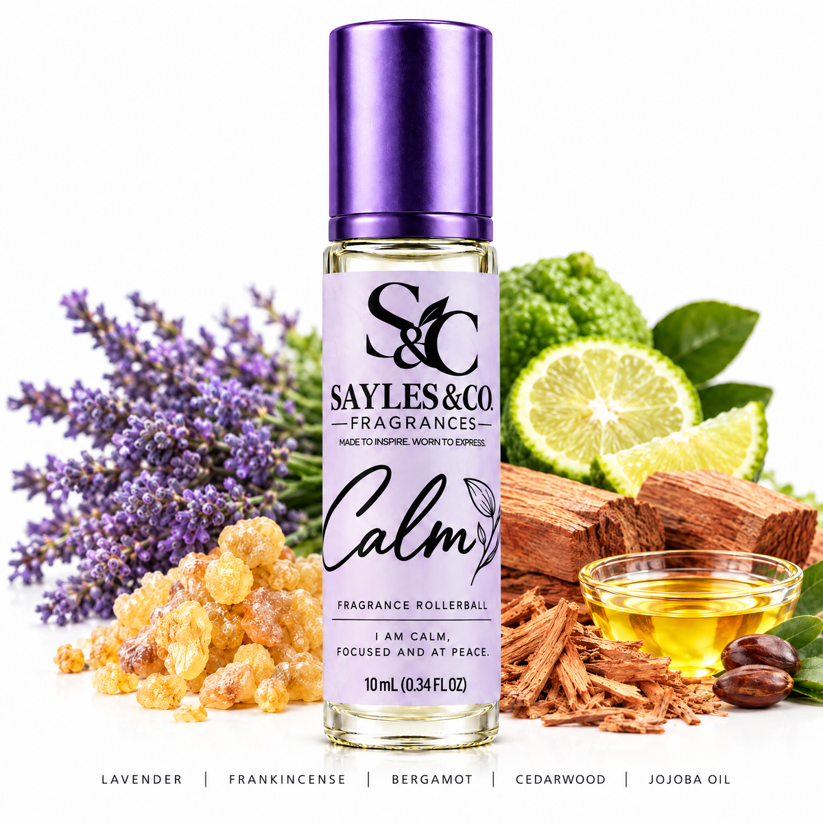 Roll-On Sayles & Co. Calm Aromatherapy