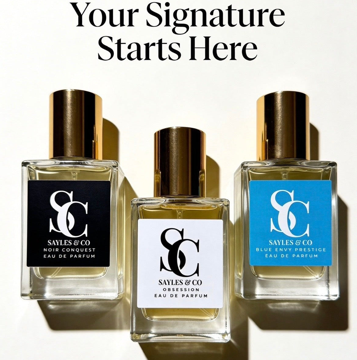 Spray* 30ML Signature Trio (Best Value) – Sayles & Co. Fragrances